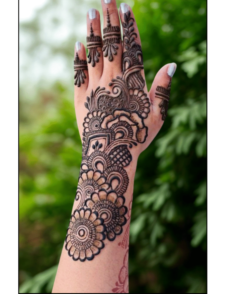 Back Hand Mehendi design