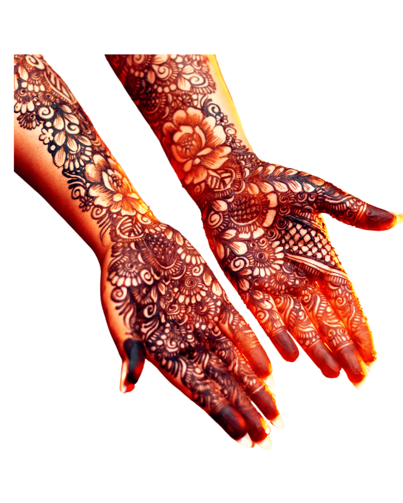 Front Hand Mehndi Deisgns