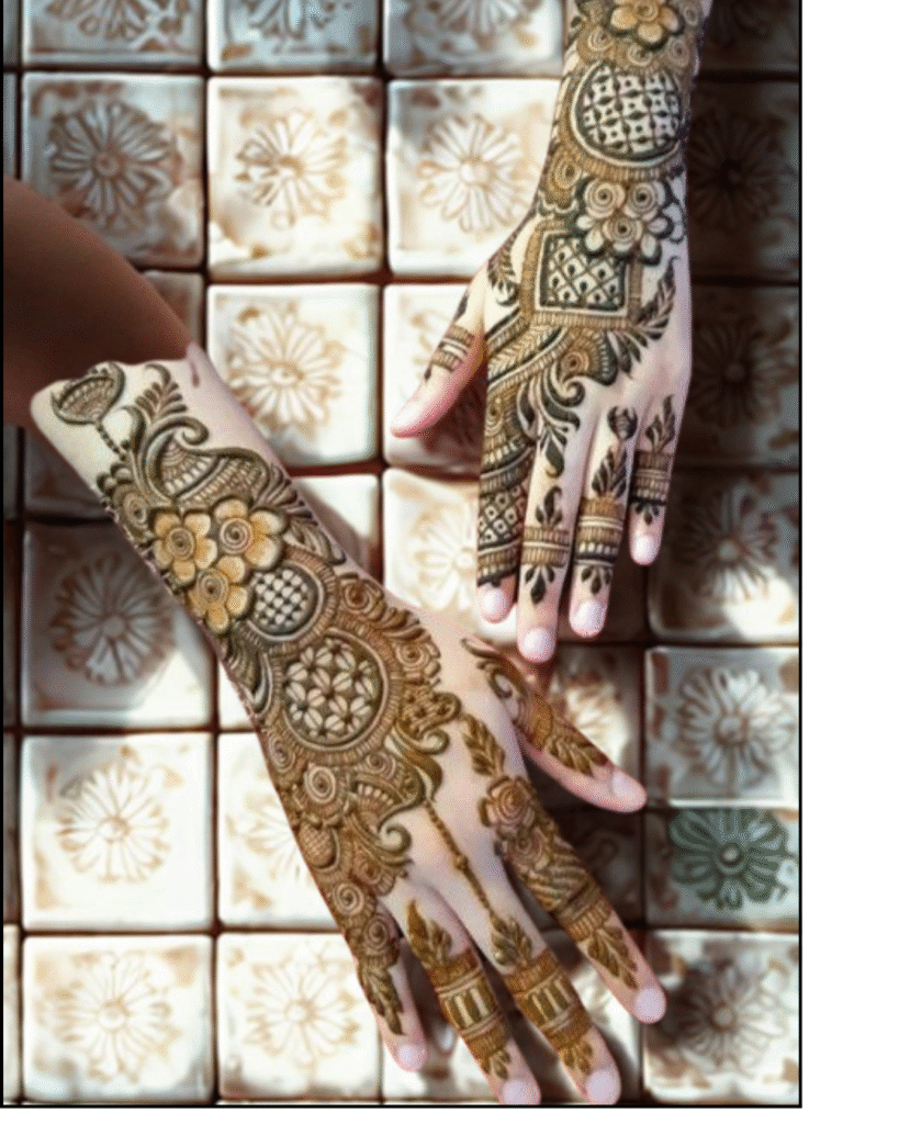 Back Hand Mehendi design