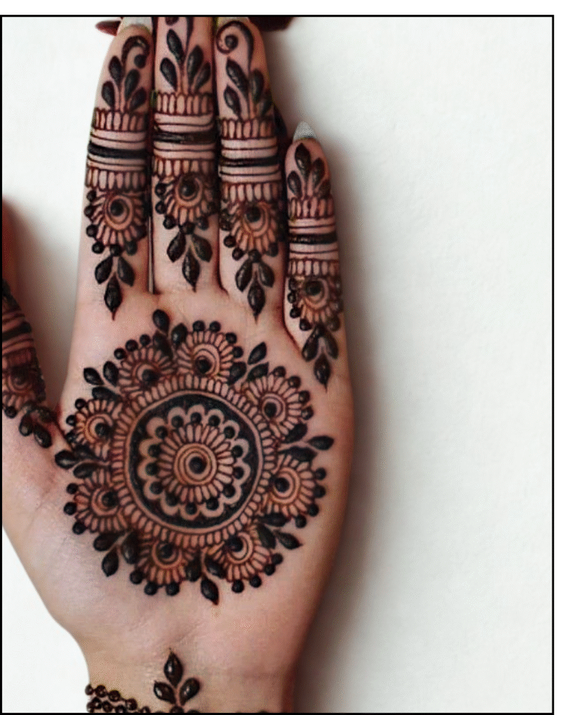 Mandala mehndi Design