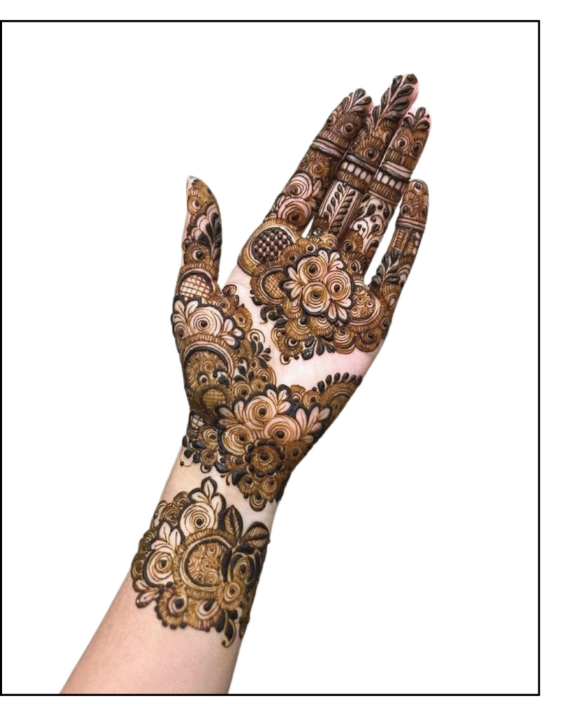 Traditional Mehendi design