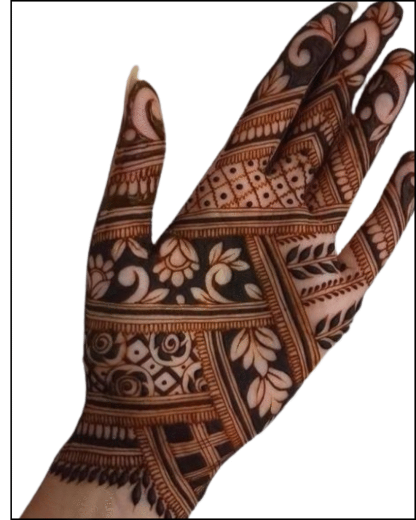 Front Hand  Moroccan Design