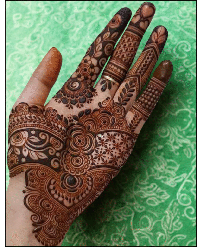 Western Mehndi Design