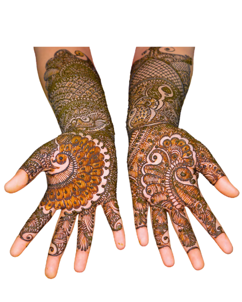 Front Hand Mehndi Deisgns