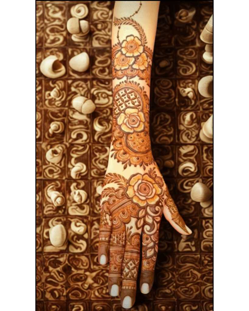 Back Hand Mehendi design
