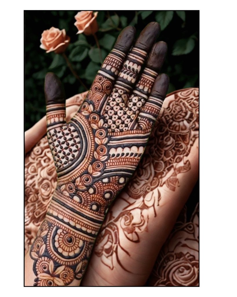 Traditional Mehendi design