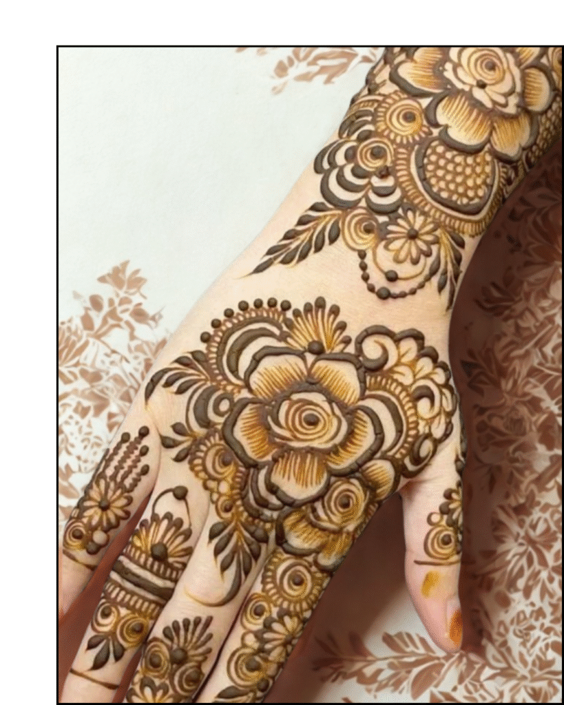 Back Hand Mehendi design