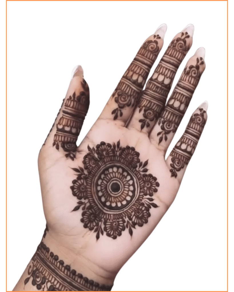 Mandala mehndi Design