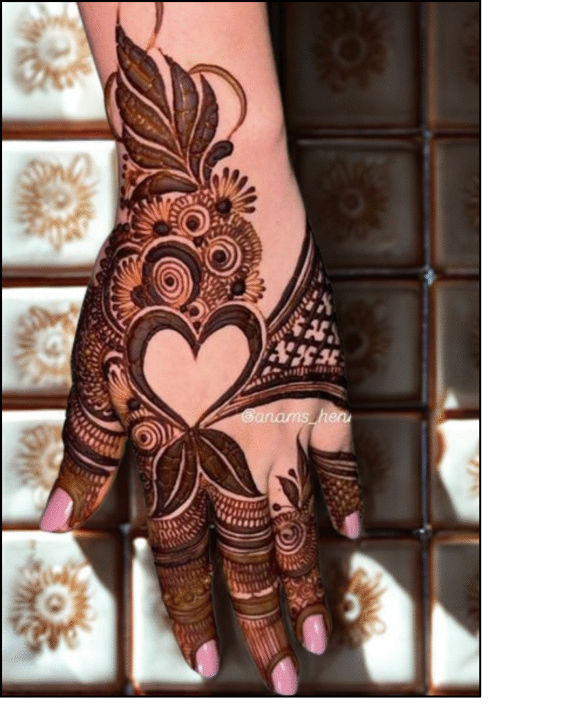 Back Hand Mehendi design